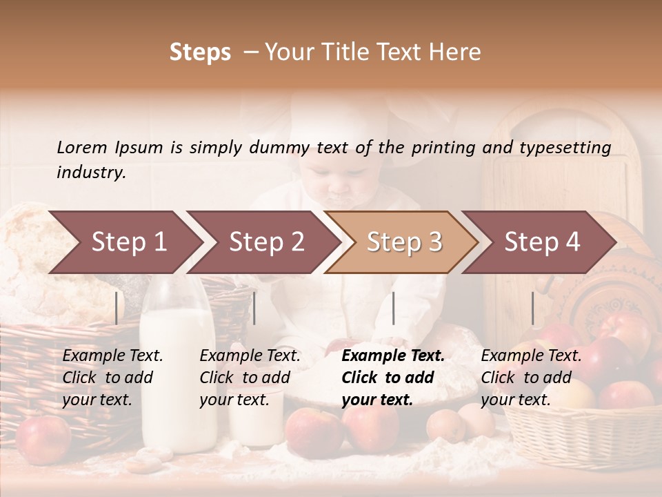 Expressions Baby Child PowerPoint Template