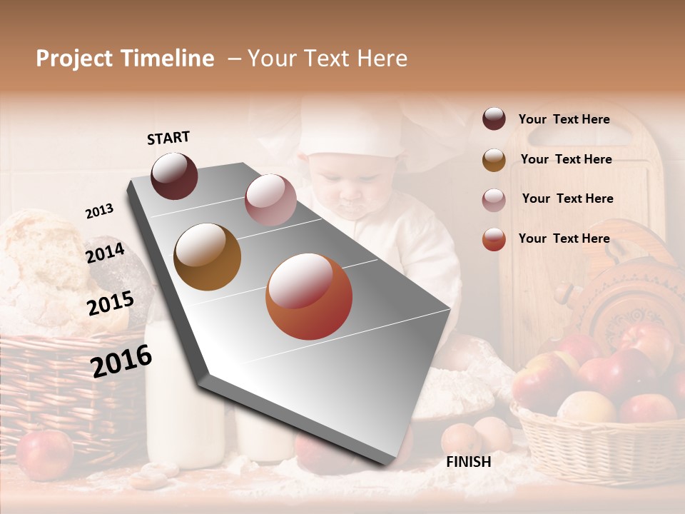 Expressions Baby Child PowerPoint Template