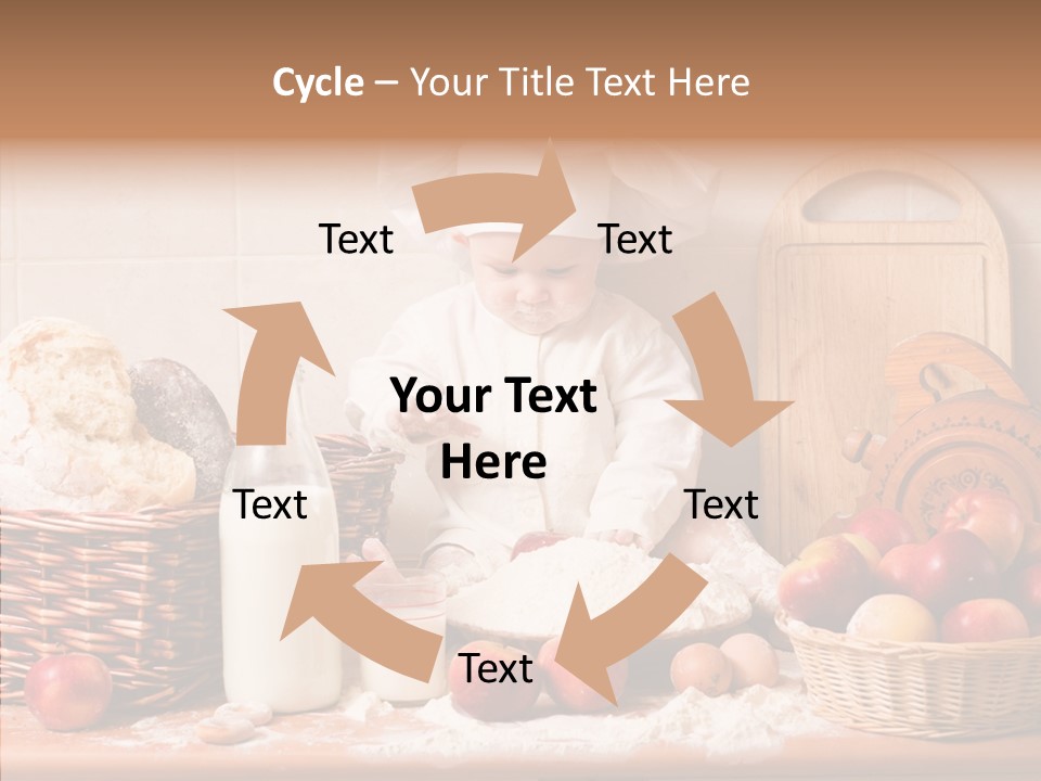 Expressions Baby Child PowerPoint Template