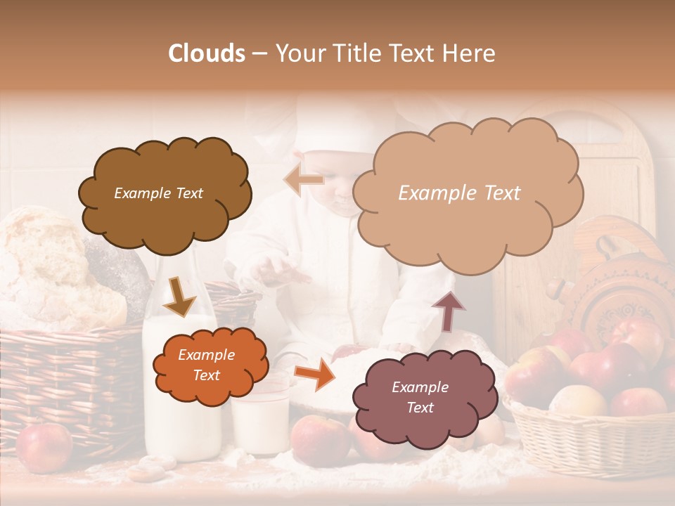 Expressions Baby Child PowerPoint Template