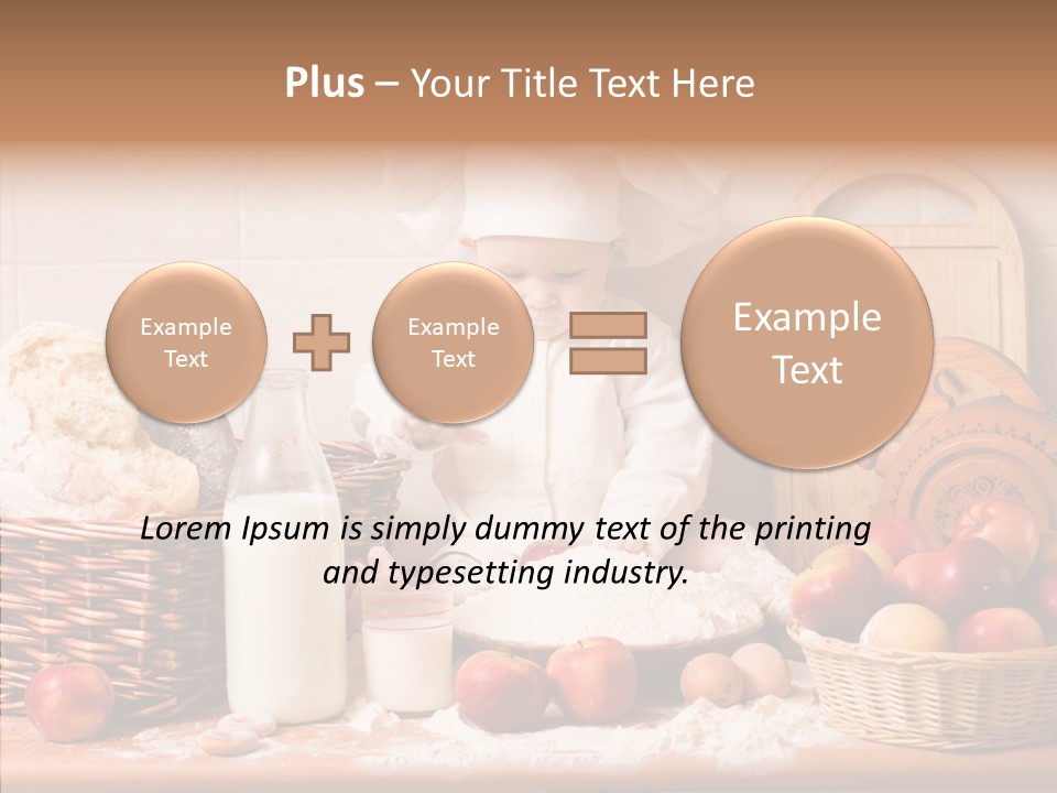 Expressions Baby Child PowerPoint Template