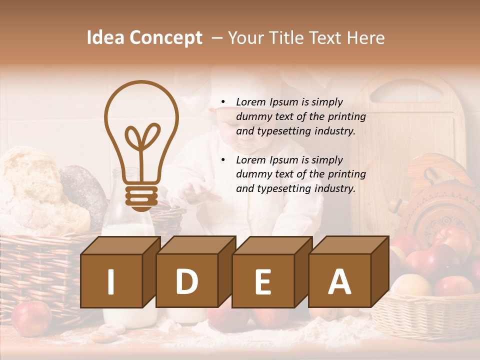 Expressions Baby Child PowerPoint Template