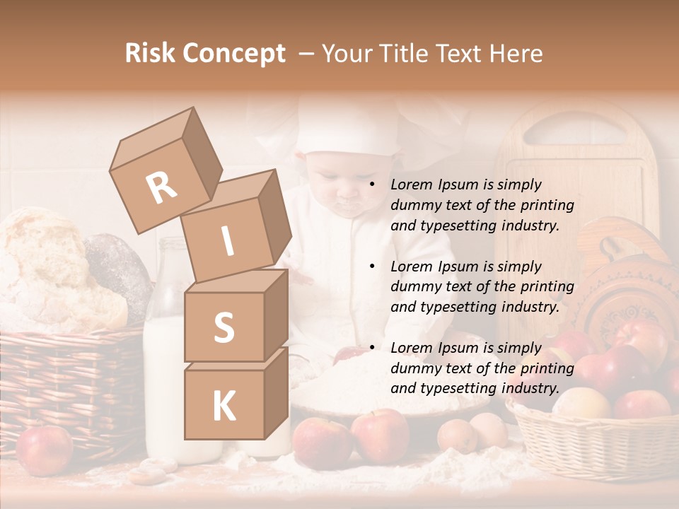 Expressions Baby Child PowerPoint Template