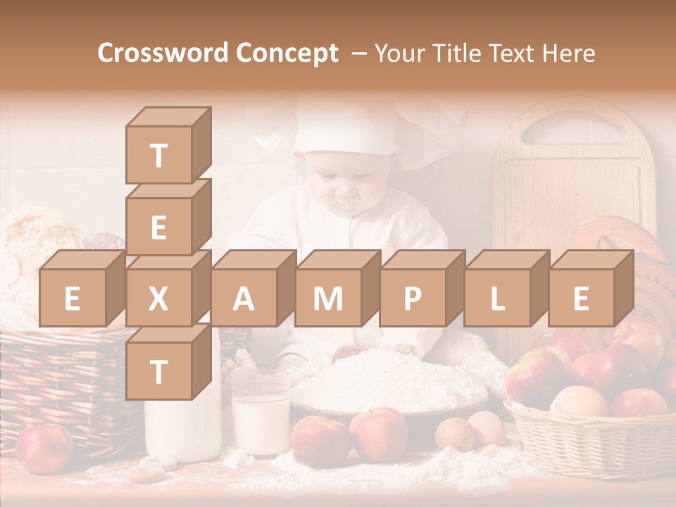 Expressions Baby Child PowerPoint Template