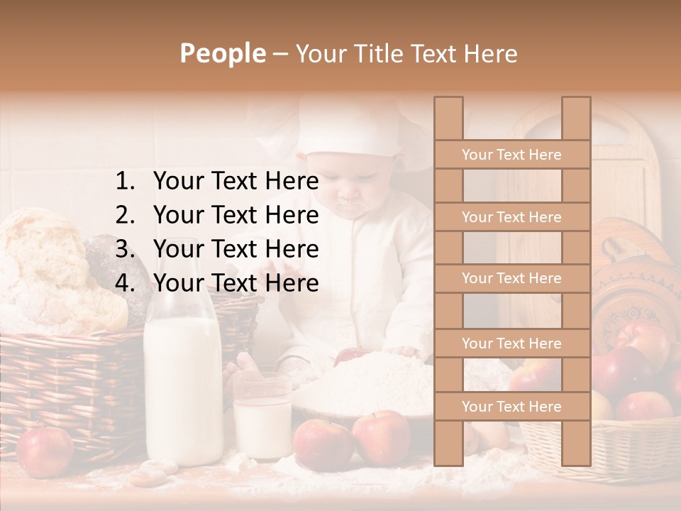 Expressions Baby Child PowerPoint Template