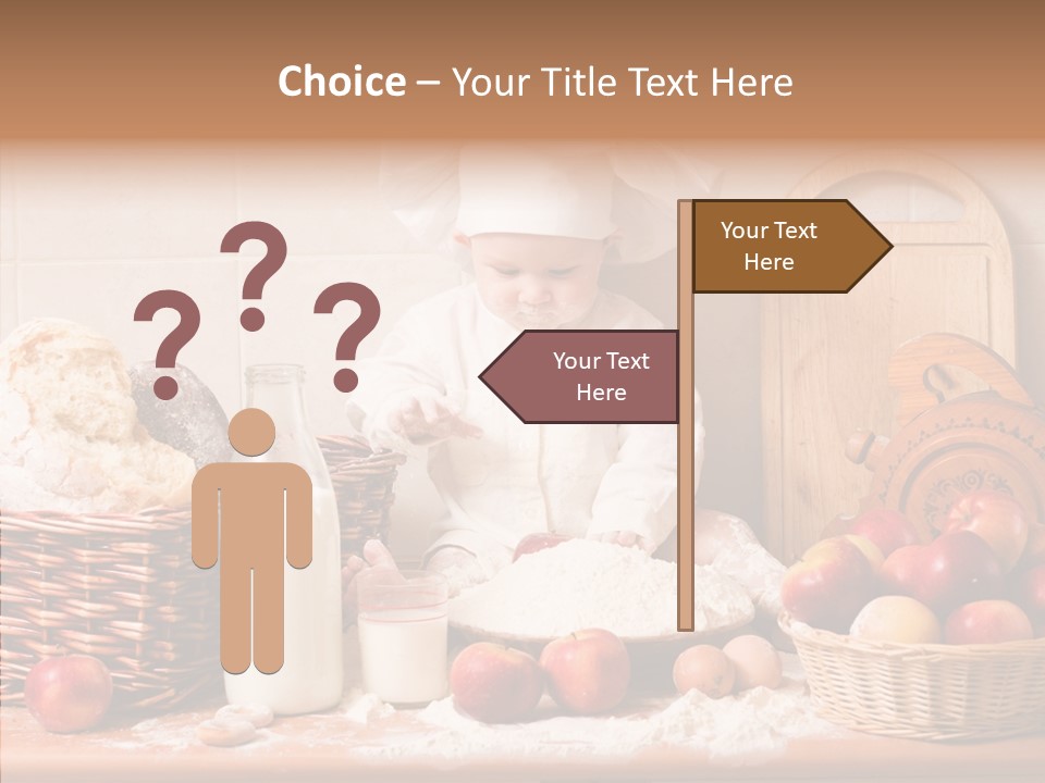 Expressions Baby Child PowerPoint Template