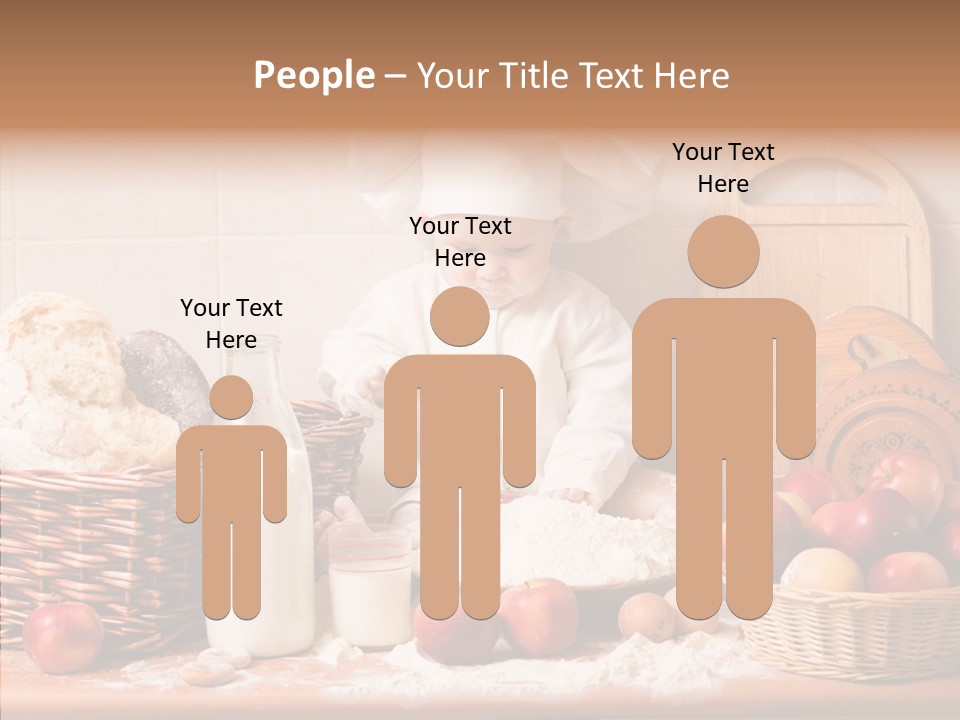 Expressions Baby Child PowerPoint Template