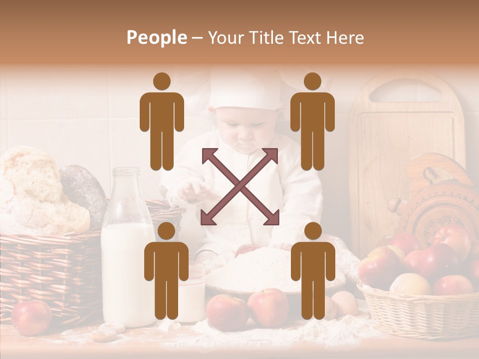 Expressions Baby Child PowerPoint Template