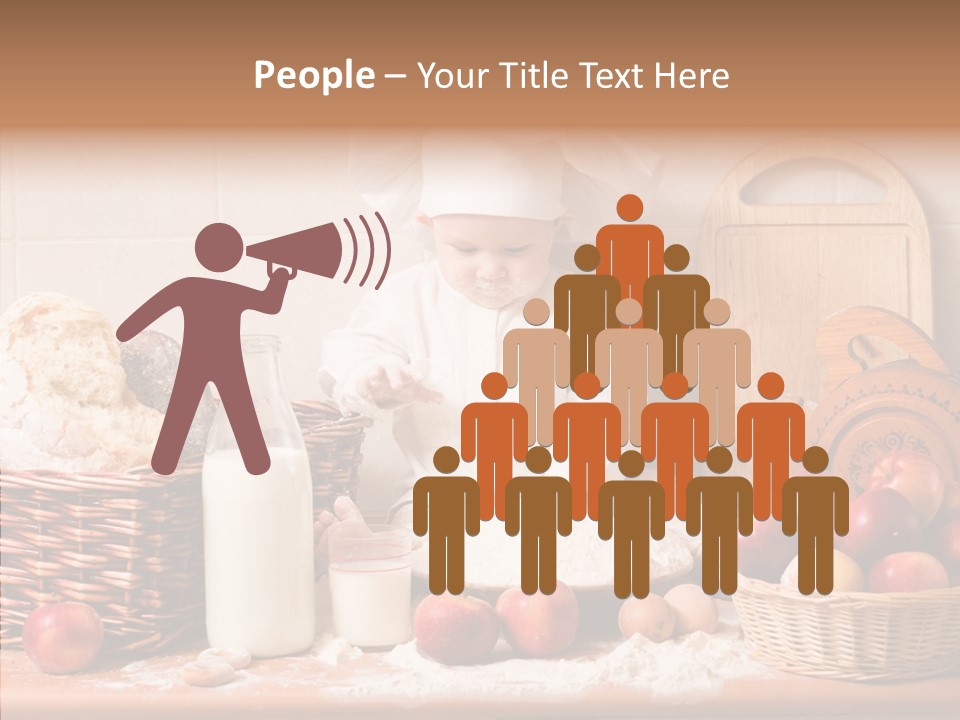 Expressions Baby Child PowerPoint Template