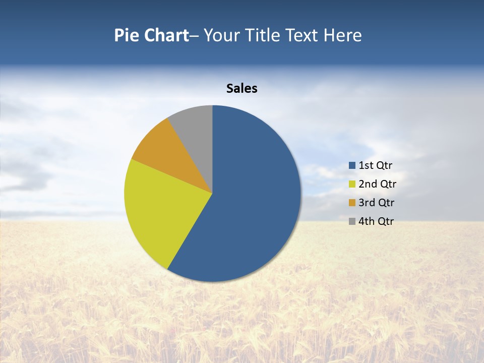 Cloudy Care Harvest PowerPoint Template
