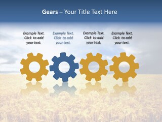Cloudy Care Harvest PowerPoint Template