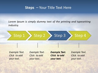 Cloudy Care Harvest PowerPoint Template