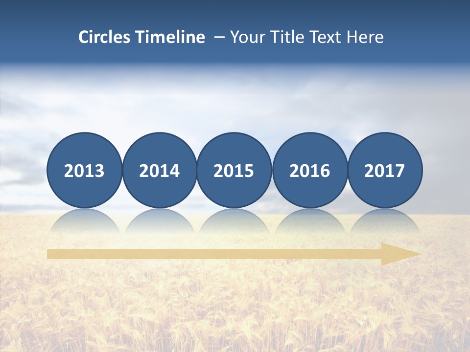 Cloudy Care Harvest PowerPoint Template