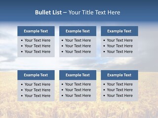 Cloudy Care Harvest PowerPoint Template