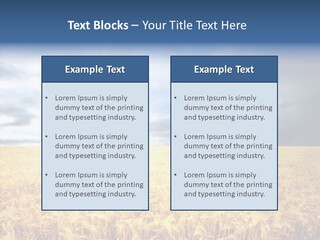 Cloudy Care Harvest PowerPoint Template