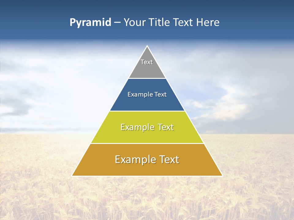 Cloudy Care Harvest PowerPoint Template