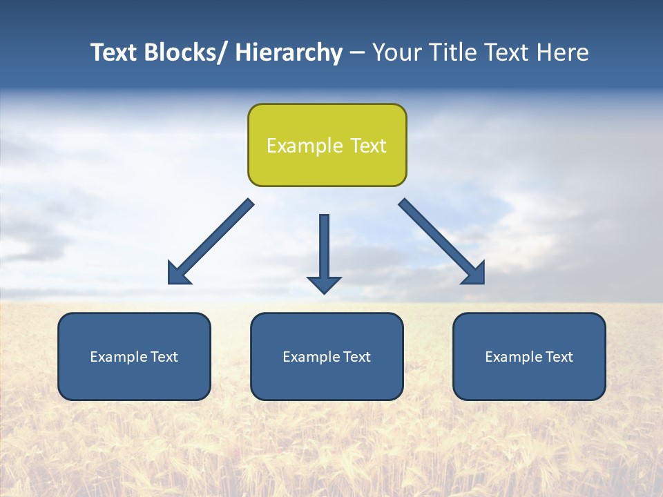 Cloudy Care Harvest PowerPoint Template