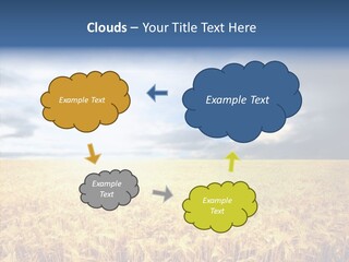 Cloudy Care Harvest PowerPoint Template