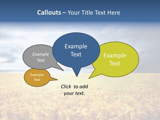 Cloudy Care Harvest PowerPoint Template