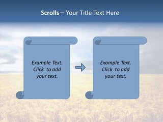 Cloudy Care Harvest PowerPoint Template