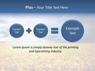 Cloudy Care Harvest PowerPoint Template