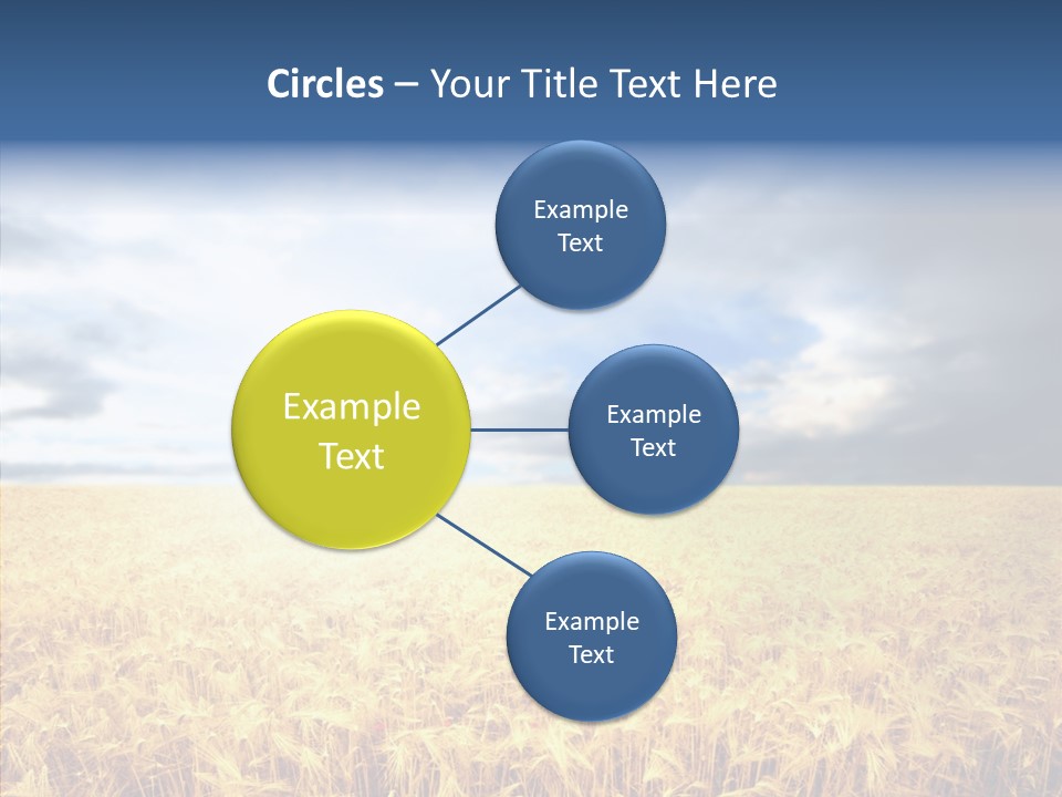 Cloudy Care Harvest PowerPoint Template