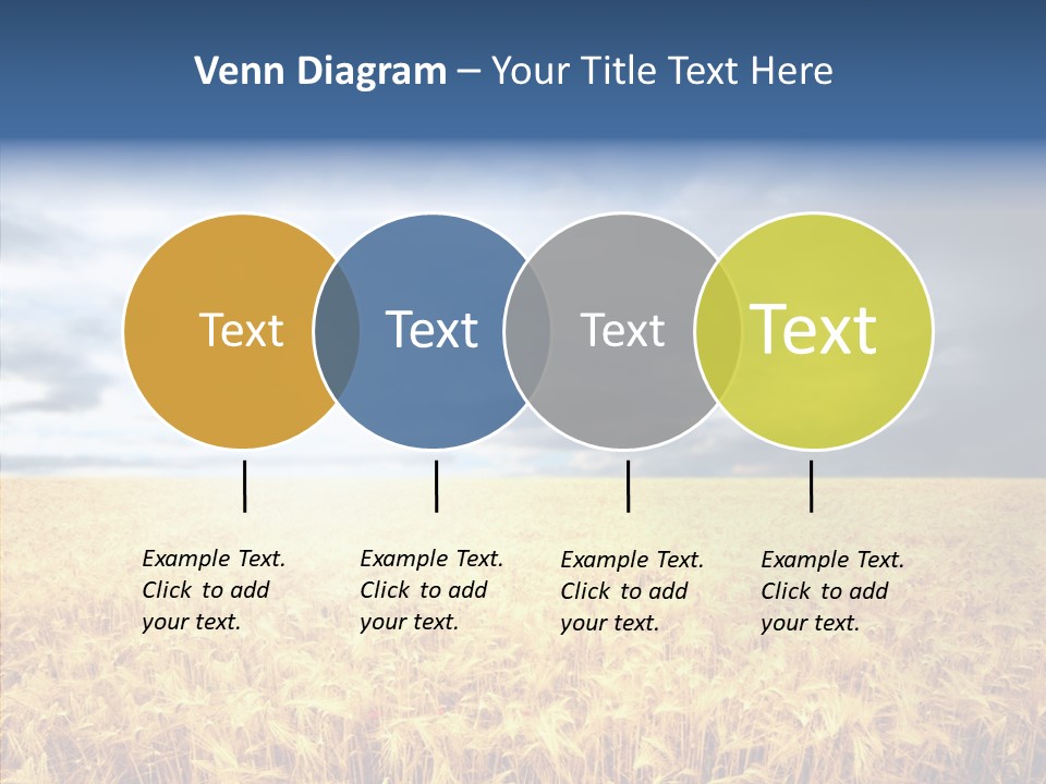Cloudy Care Harvest PowerPoint Template