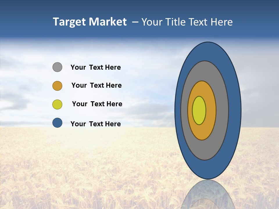 Cloudy Care Harvest PowerPoint Template