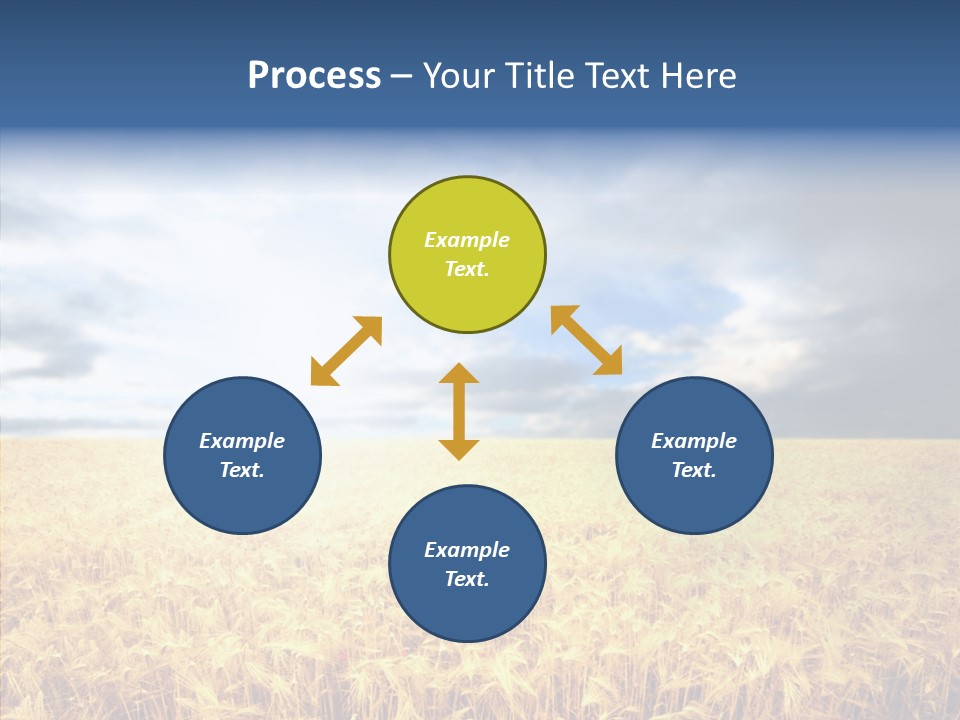 Cloudy Care Harvest PowerPoint Template