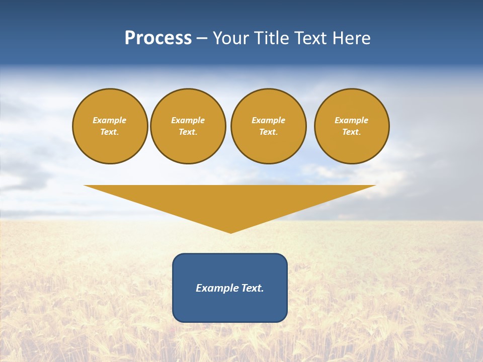 Cloudy Care Harvest PowerPoint Template
