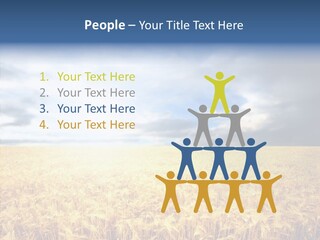 Cloudy Care Harvest PowerPoint Template