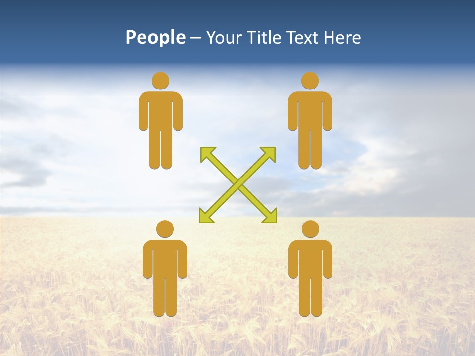 Cloudy Care Harvest PowerPoint Template