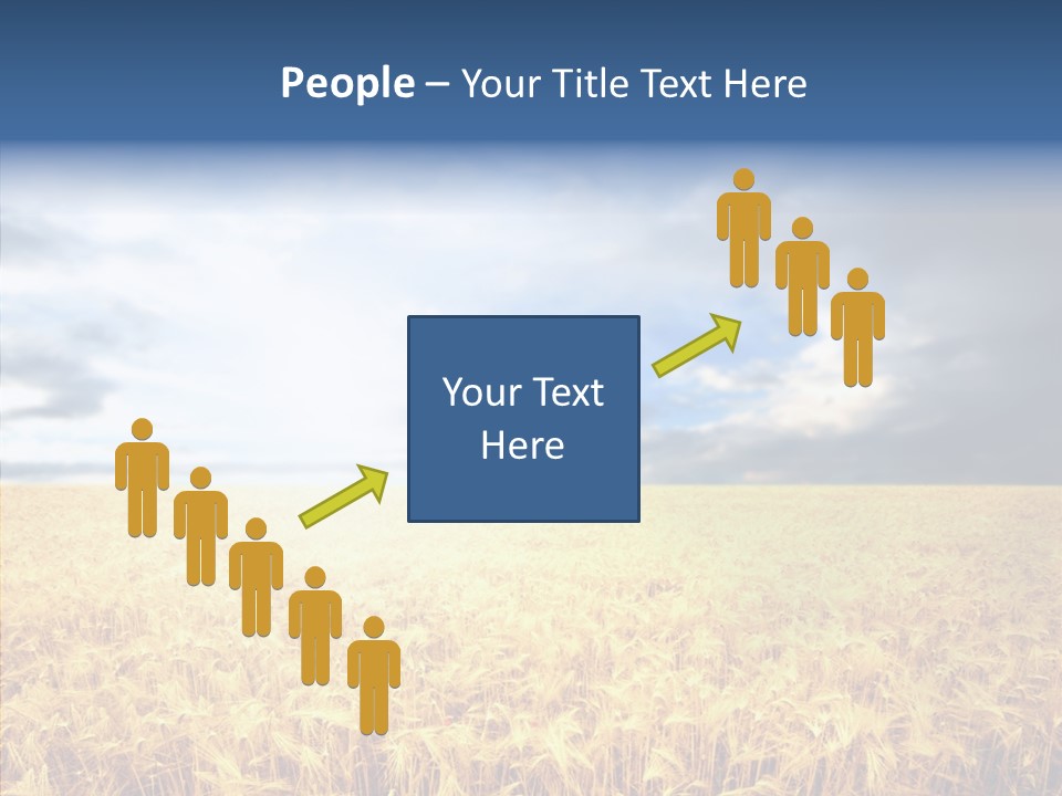 Cloudy Care Harvest PowerPoint Template