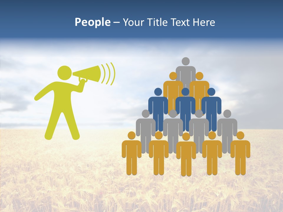 Cloudy Care Harvest PowerPoint Template