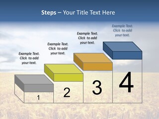 Cloudy Care Harvest PowerPoint Template