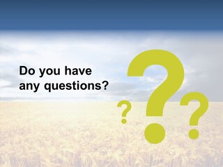 Cloudy Care Harvest PowerPoint Template