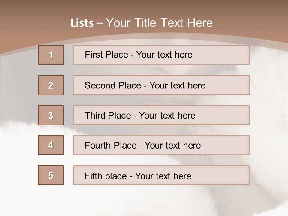 Glamour Beautiful People PowerPoint Template