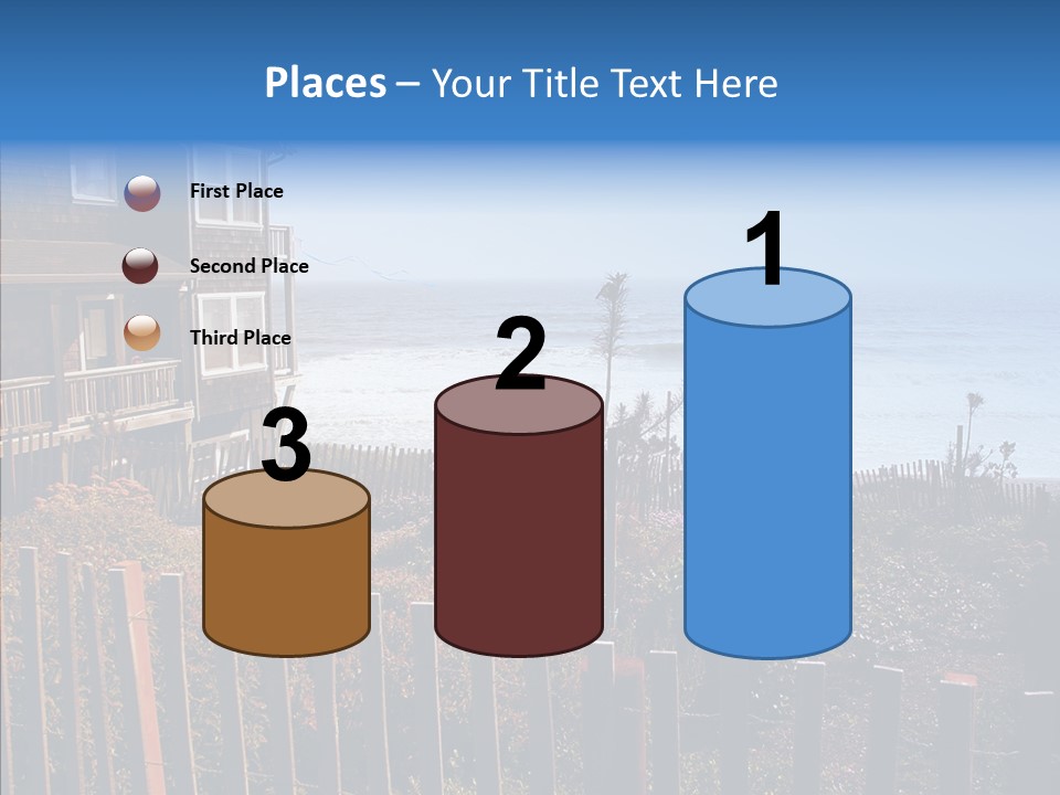 Coast Coastling Home PowerPoint Template