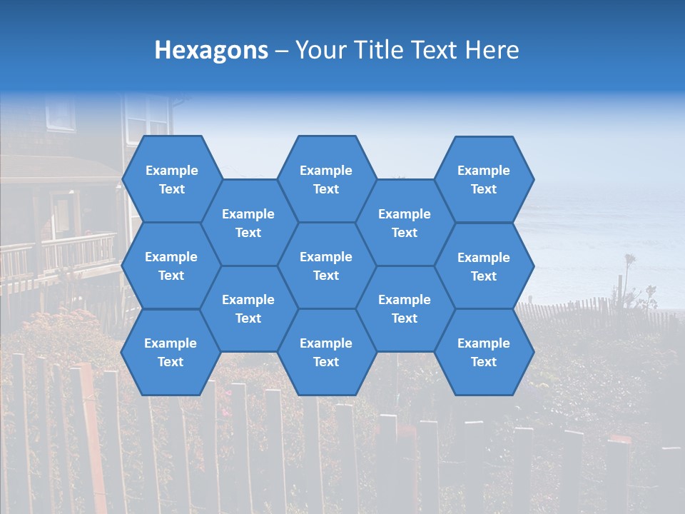 Coast Coastling Home PowerPoint Template