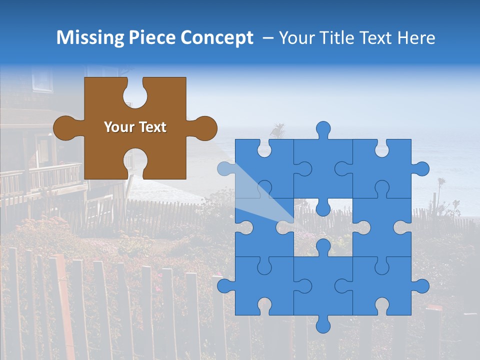 Coast Coastling Home PowerPoint Template