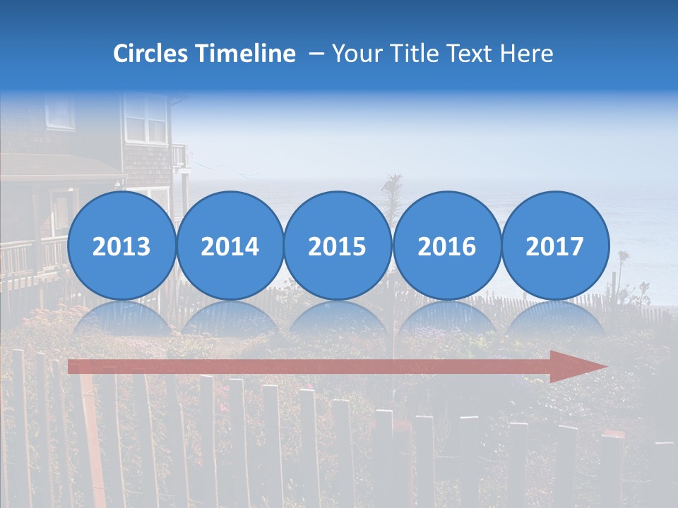 Coast Coastling Home PowerPoint Template