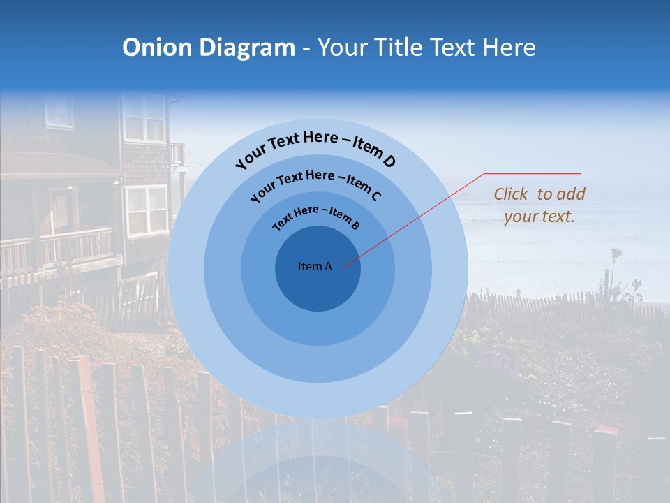 Coast Coastling Home PowerPoint Template
