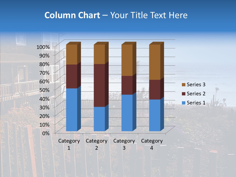 Coast Coastling Home PowerPoint Template