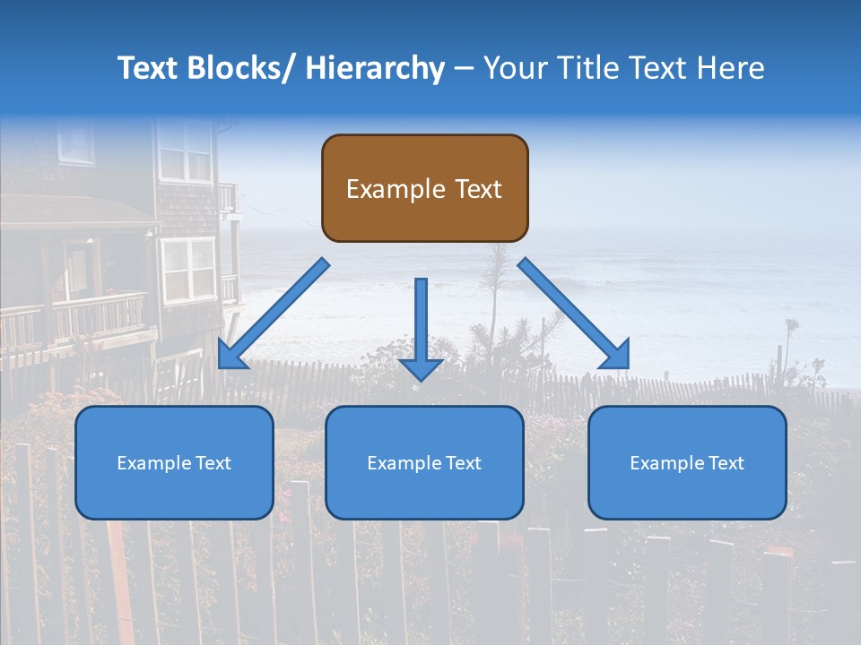Coast Coastling Home PowerPoint Template