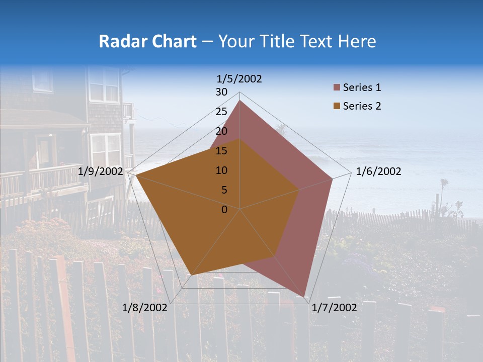 Coast Coastling Home PowerPoint Template