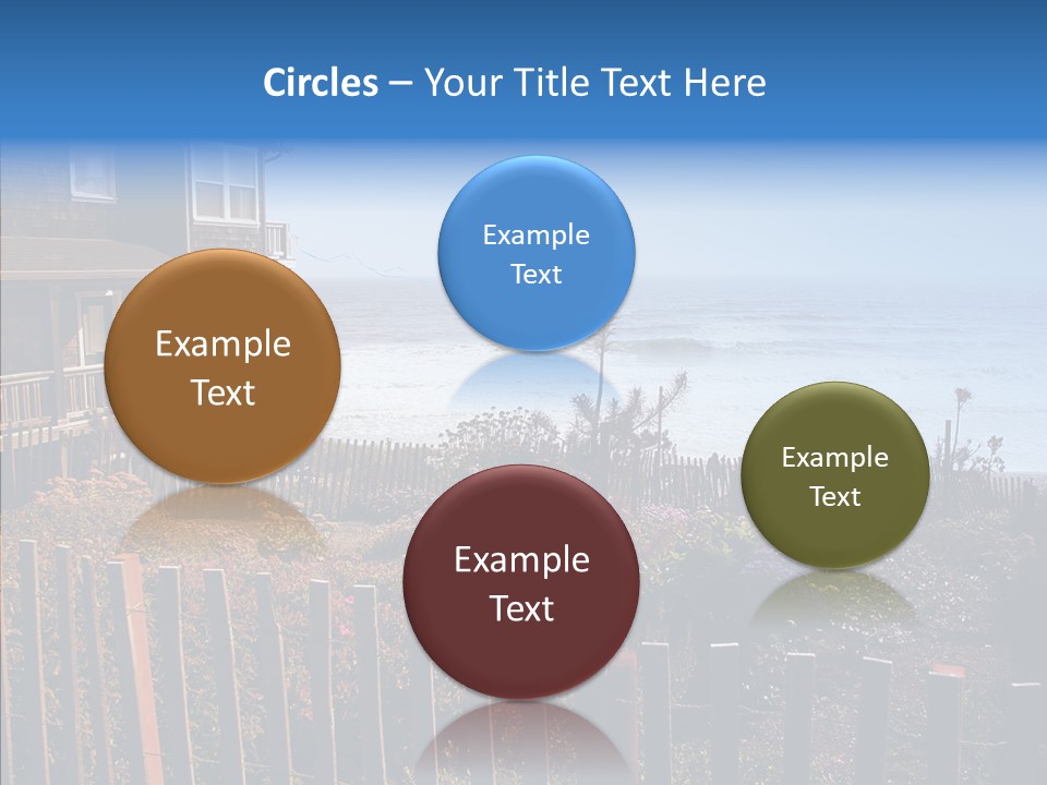 Coast Coastling Home PowerPoint Template