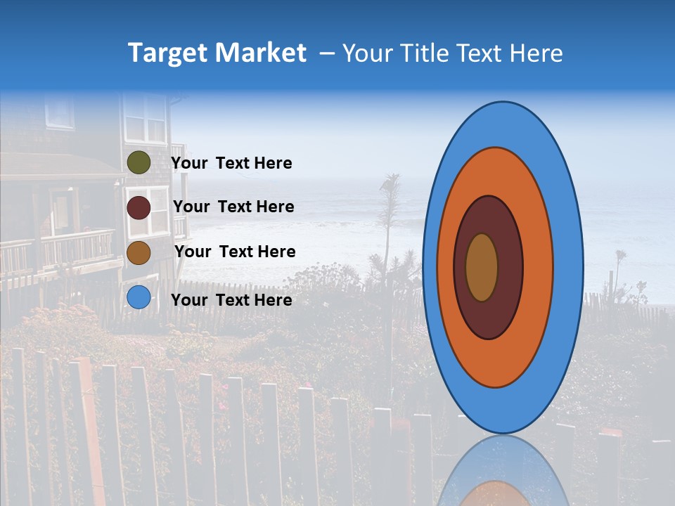 Coast Coastling Home PowerPoint Template