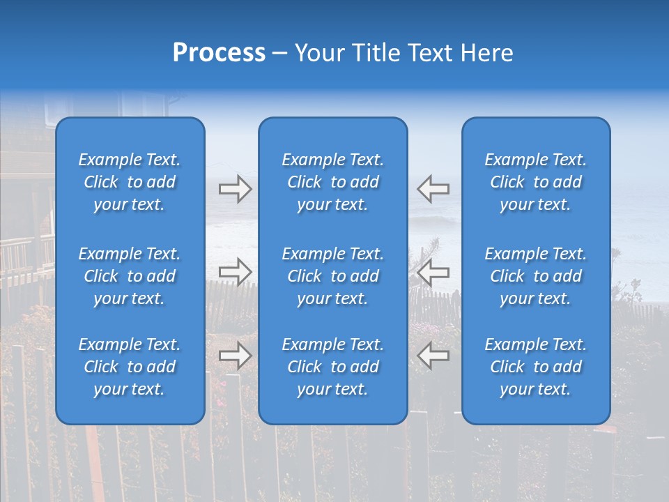 Coast Coastling Home PowerPoint Template