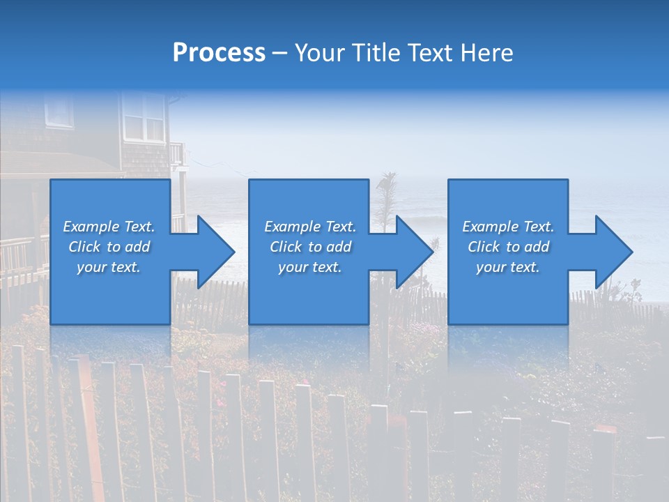 Coast Coastling Home PowerPoint Template