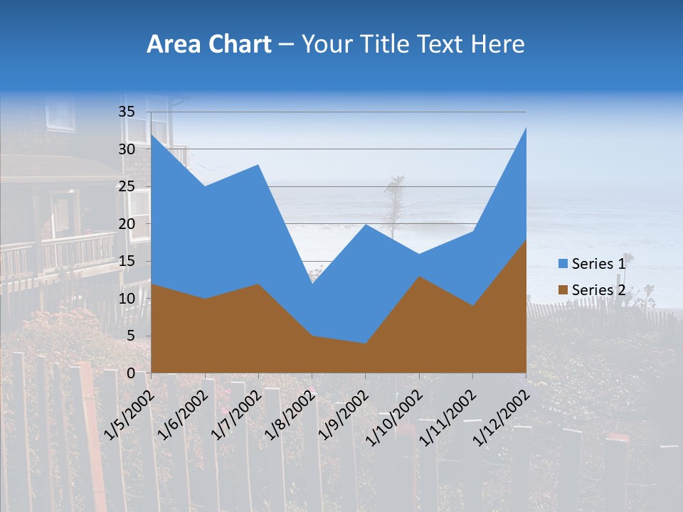 Coast Coastling Home PowerPoint Template